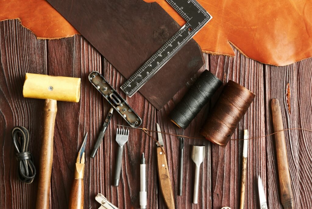 Leather crafting tools